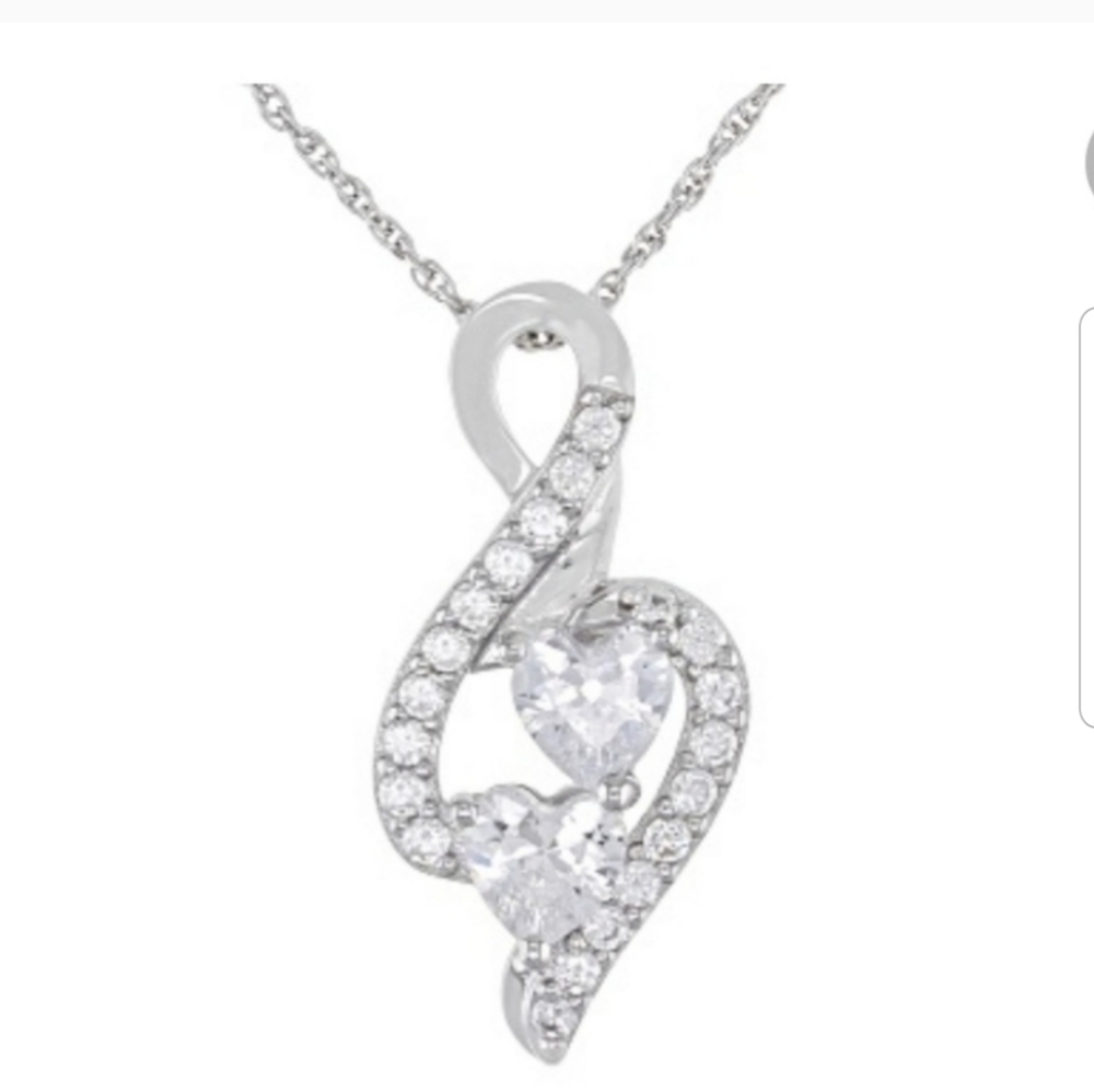 Sterling silver pendant and chain - Picture 9 of 9